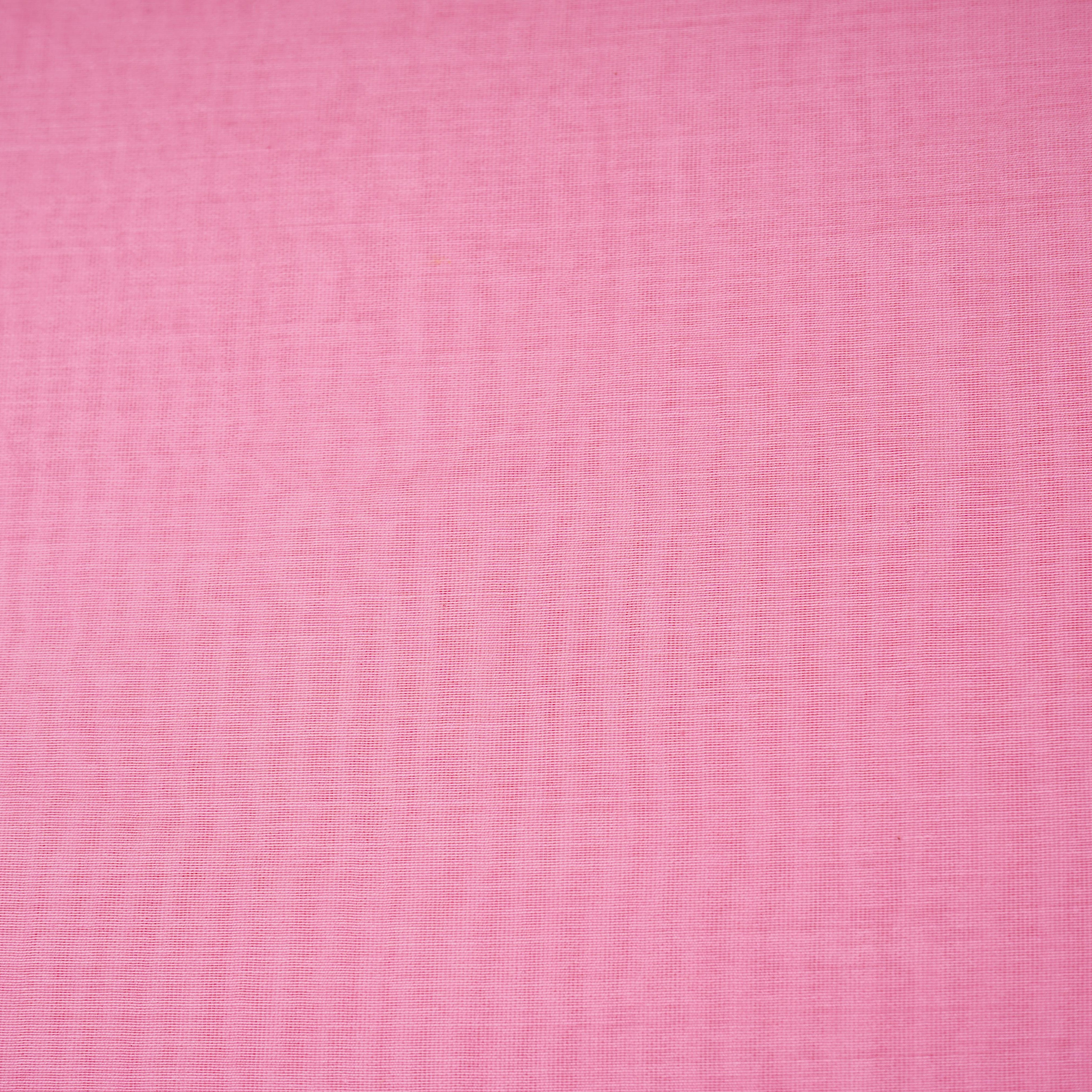 Pink Solid Mul Chanderi Fabric DC-30344 - TradeUNO