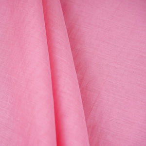 Pink Solid Mul Chanderi Fabric DC-30344 - TradeUNO