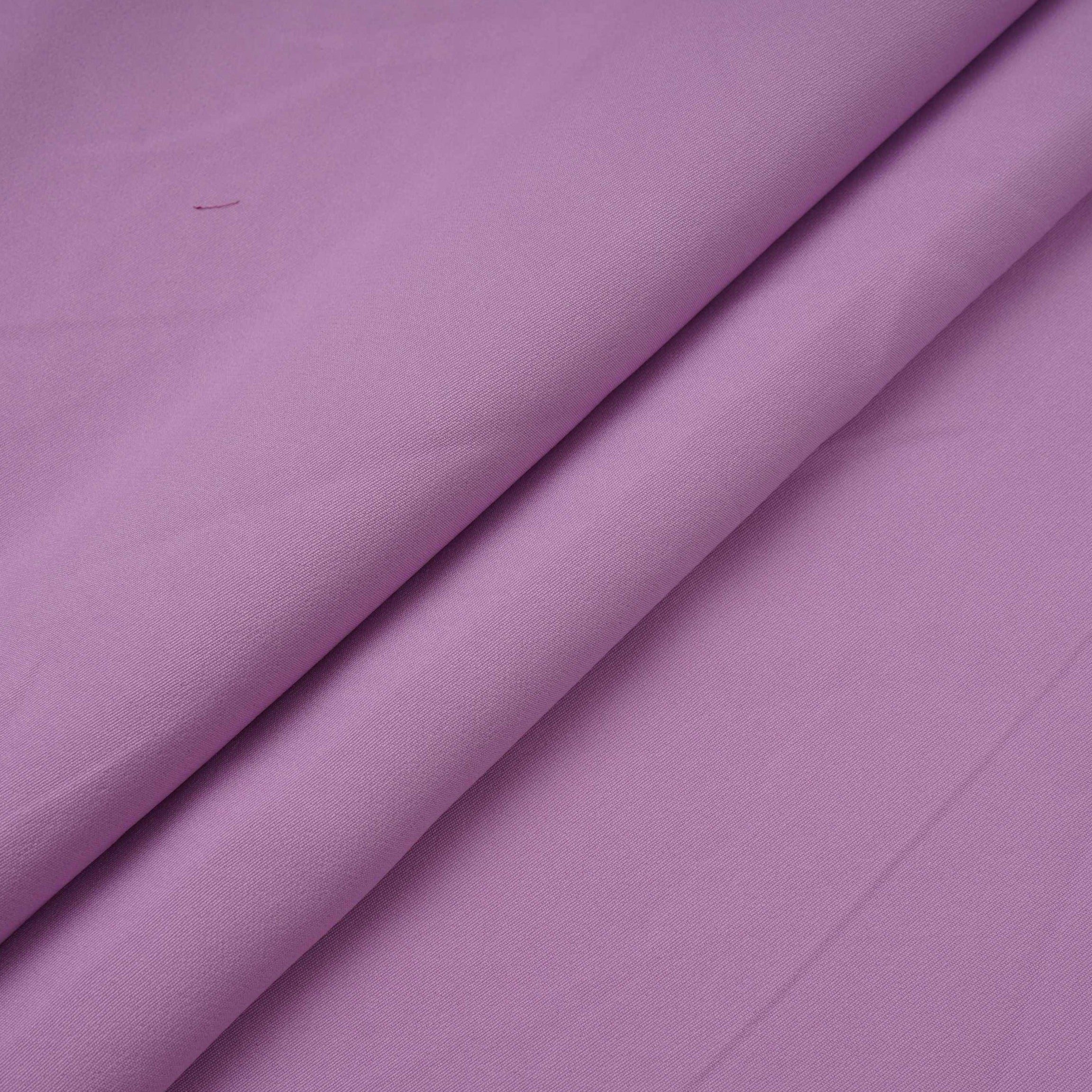 Lavender Solid Banana Crepe Fabric LIB-08 - TradeUNO