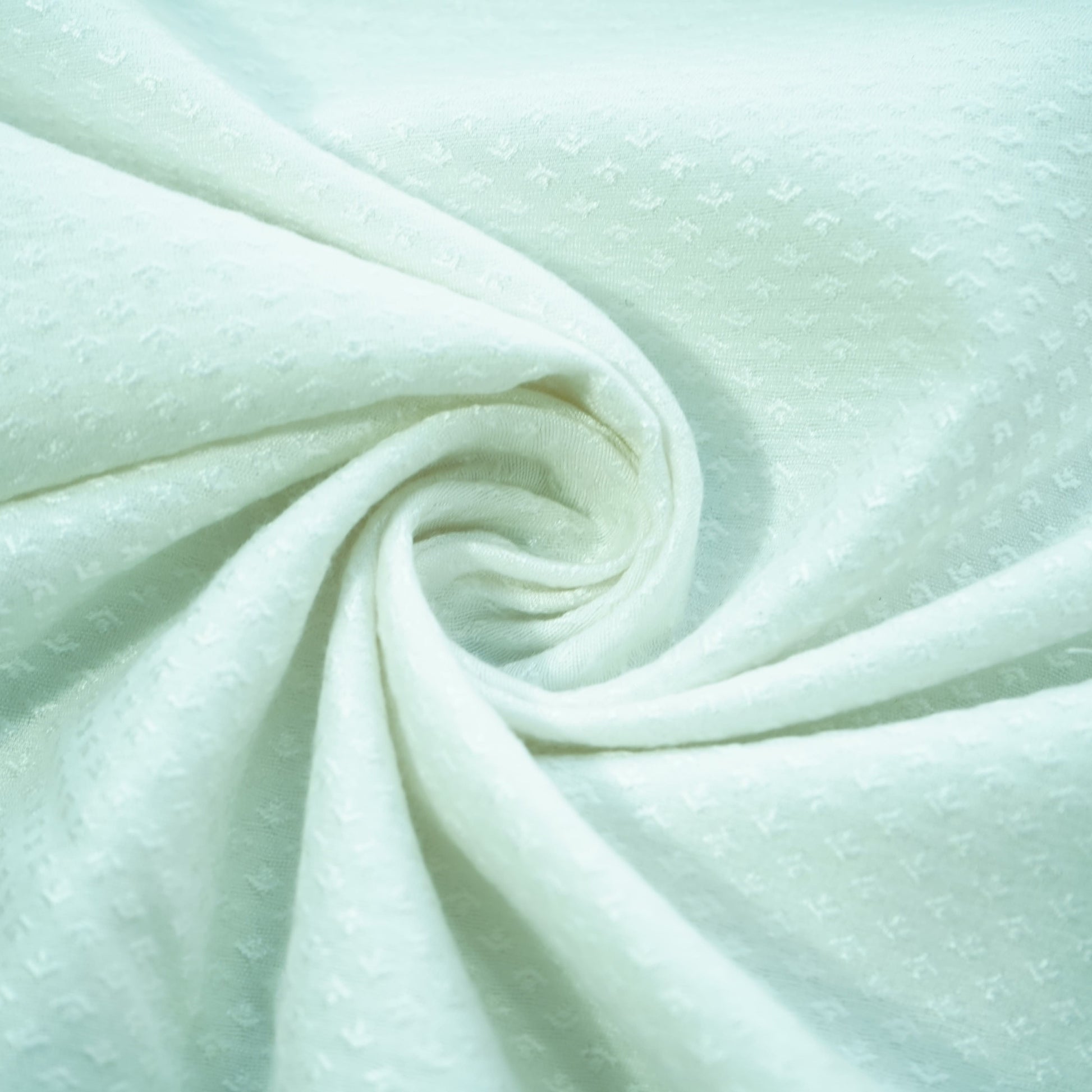 White Dyeable Cotton Steple Viscose Fabric