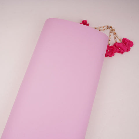 Pink Solid Banana Crepe Fabric LIB-09