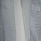 White with Silver Stripes Dyeable Tissue Fabric ACV-32246