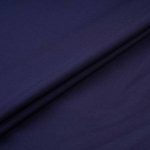 Navy Blue Solid Banana Crepe Fabric LIB-04 - TradeUNO