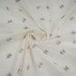 Off White Stripes thread embroidery Mul Chanderi Fabric ACF-32086