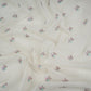 Off White Stripes thread embroidery Mul Chanderi Fabric ACF-32086