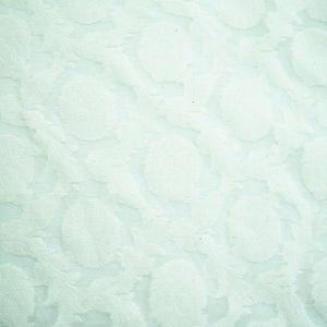 Off White Floral Traditional Handloom Dyeable Cotton Staple Fabric
