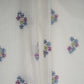 Off White with Multicolor thread embroidery Mul Chanderi Fabric ACF-32085