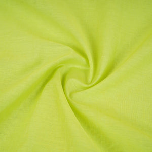 Light Green Solid Mul Chanderi Fabric DC-30347 - TradeUNO