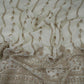 White Dyeable Heavy Zari Sequins Embroidery Georgette Fabric DR-32386