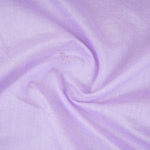 Lavender Embroidery Chanderi Dupatta DC-30336 - TradeUNO