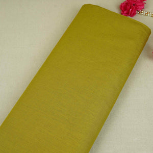 Mehndi Green Solid Pure Linen 60 Lea Fabric UT-30489 - TradeUNO