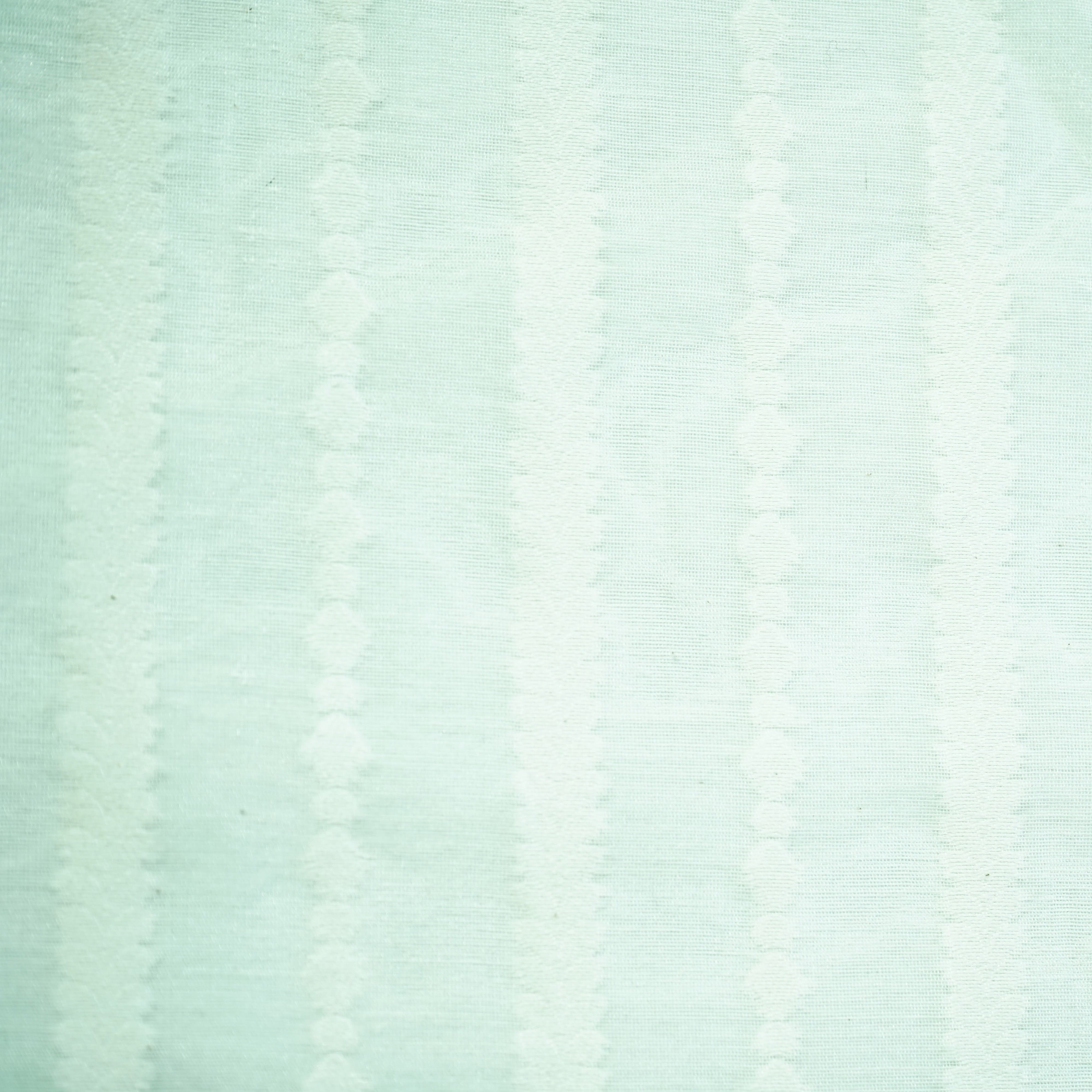 Off White Traditional Stripes Handloom Dyeable Cotton Staple Fabric