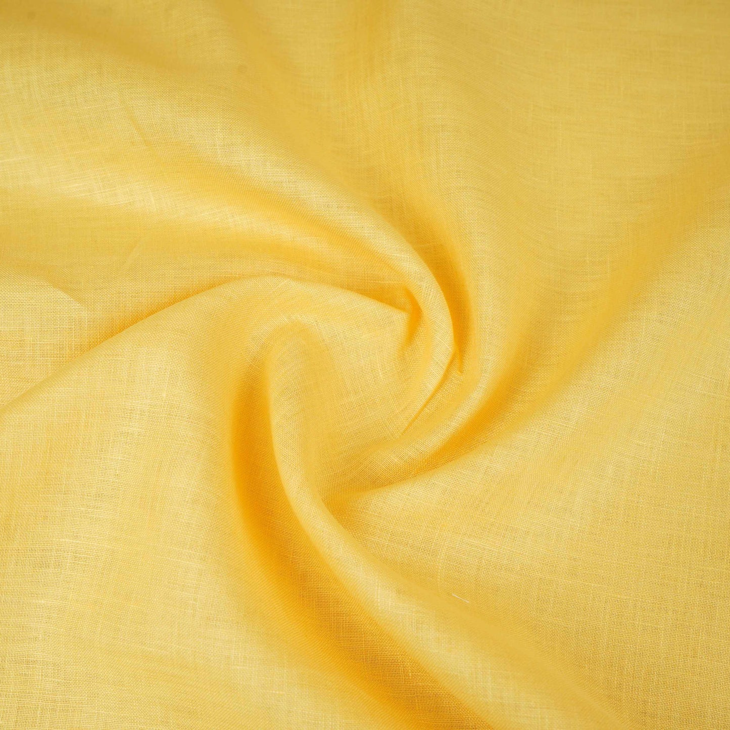 Mustard Yellow Solid Pure Linen  60 Lea Fabric UT-30495