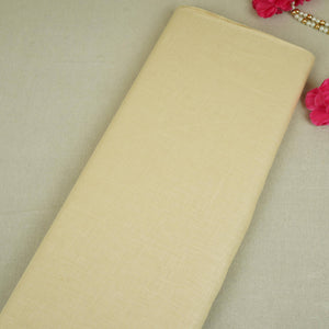 Beige Solid Pure Linen 60 Lea Fabric UT-30492 - TradeUNO
