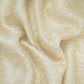 White & Silver Zari Buti Stripes Kanjivaram Silk Fabric MTI-32455