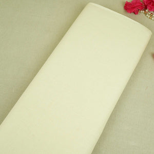 Light Yellow Solid Pure Linen 60 Lea Fabric UT-30493 - TradeUNO