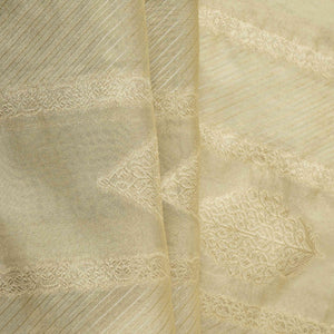 Golden Floral Buta Kanjivaram Silk Fabric MTI-32457 - TradeUNO