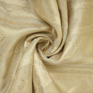 Golden Floral Buta Kanjivaram Silk Fabric MTI-32457 - TradeUNO