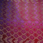 Purple 4D Bandhani Cutdana Embroidery 60x60 Georgette Fabric TF-32431