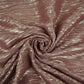 Dusty Pink With Plated Chiffon Foil Fabric LI-32171