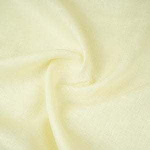 Light Yellow Solid Pure Linen 60 Lea Fabric UT-30493 - TradeUNO
