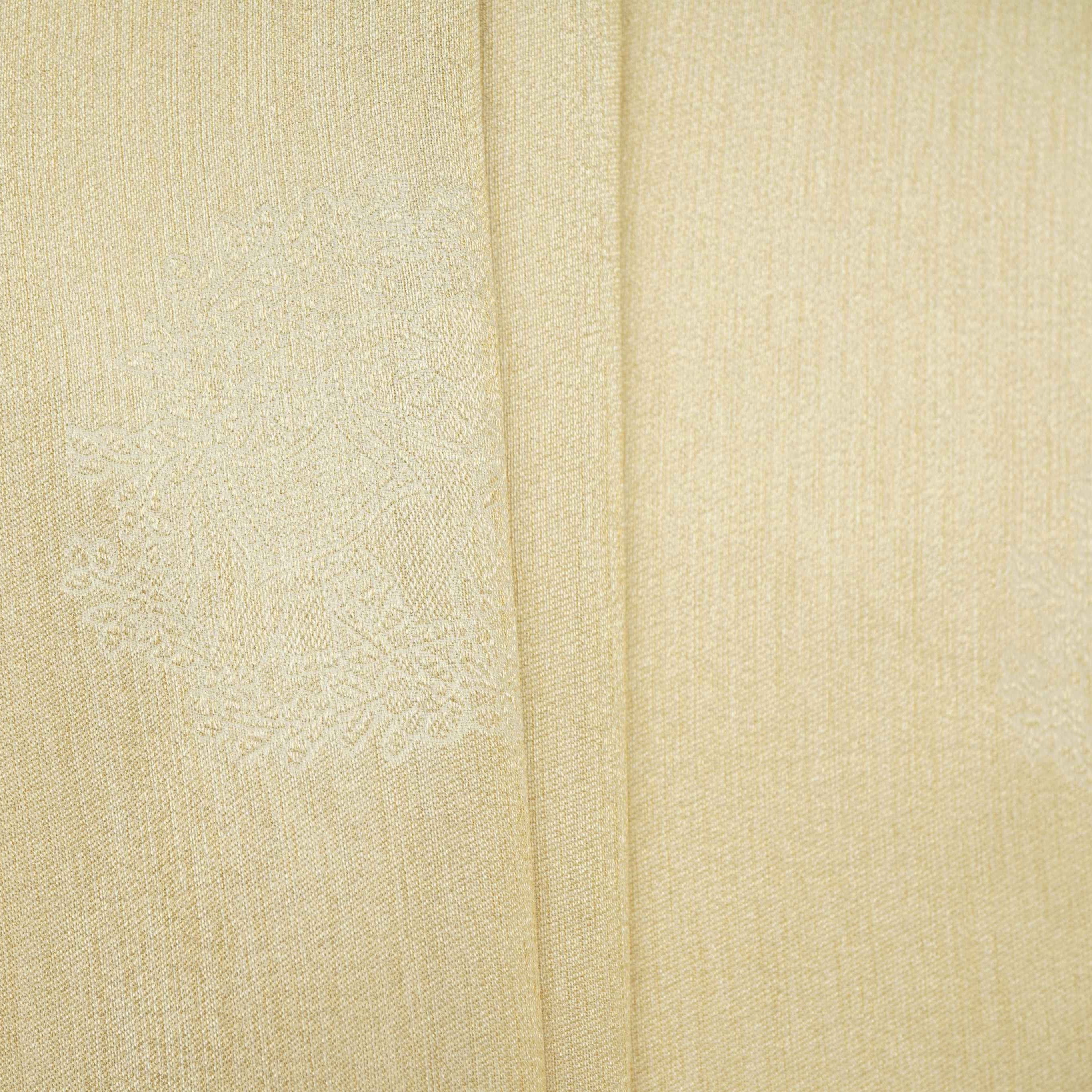 Golden Floral Buta Kanjivaram Silk Fabric MTI-32458 - TradeUNO