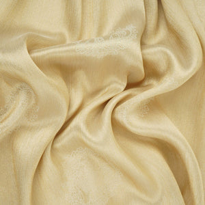 Golden Floral Buta Kanjivaram Silk Fabric MTI-32458 - TradeUNO