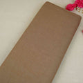 Brown Solid Pure Linen 60 Lea Fabric UT-30486