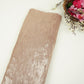 Gold Pink With Plated Chiffon Foil Fabric LI-32172