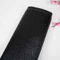 Black Foil Pleated Fabric LI-33394