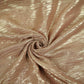 Gold Pink With Plated Chiffon Foil Fabric LI-32172