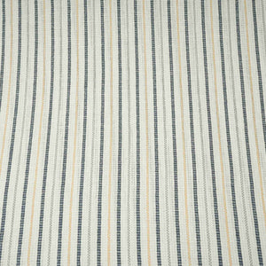 White With Navy Blue Stripes Linen Fabric RS-32453 – image 4 of 5