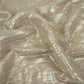 Metalic Gold With Plated Chiffon Foil Fabric LI-32166
