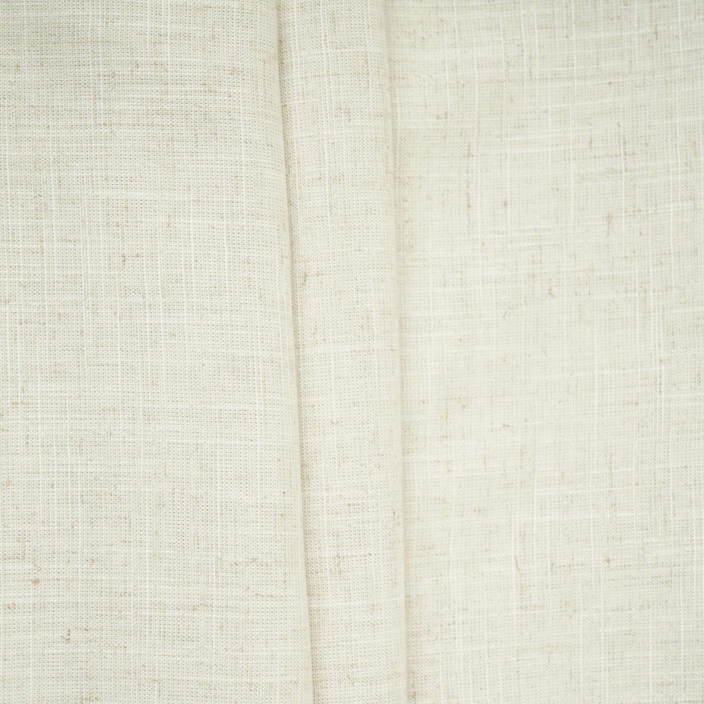 Cream Solid Linen Fabric RS-32452