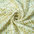 White Dyeable Sequins Embroidery Georgette Fabric