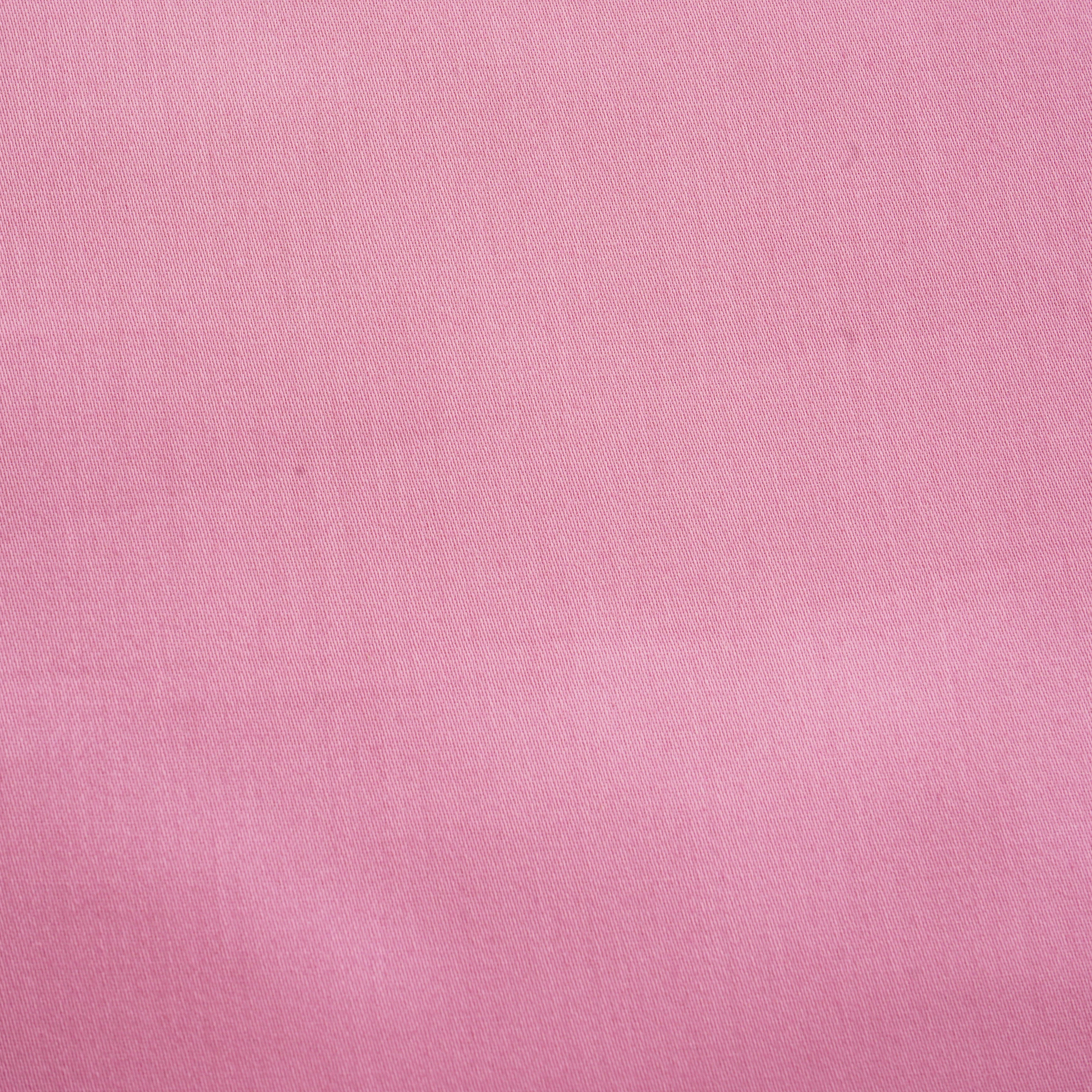 Watermelon Pink Solid Cotton Satin Fabric 11247