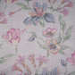 Grey floral with stripes print Organza Fabric VP-32013