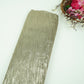 Green Gold With Plated Chiffon Foil Fabric LI-32169