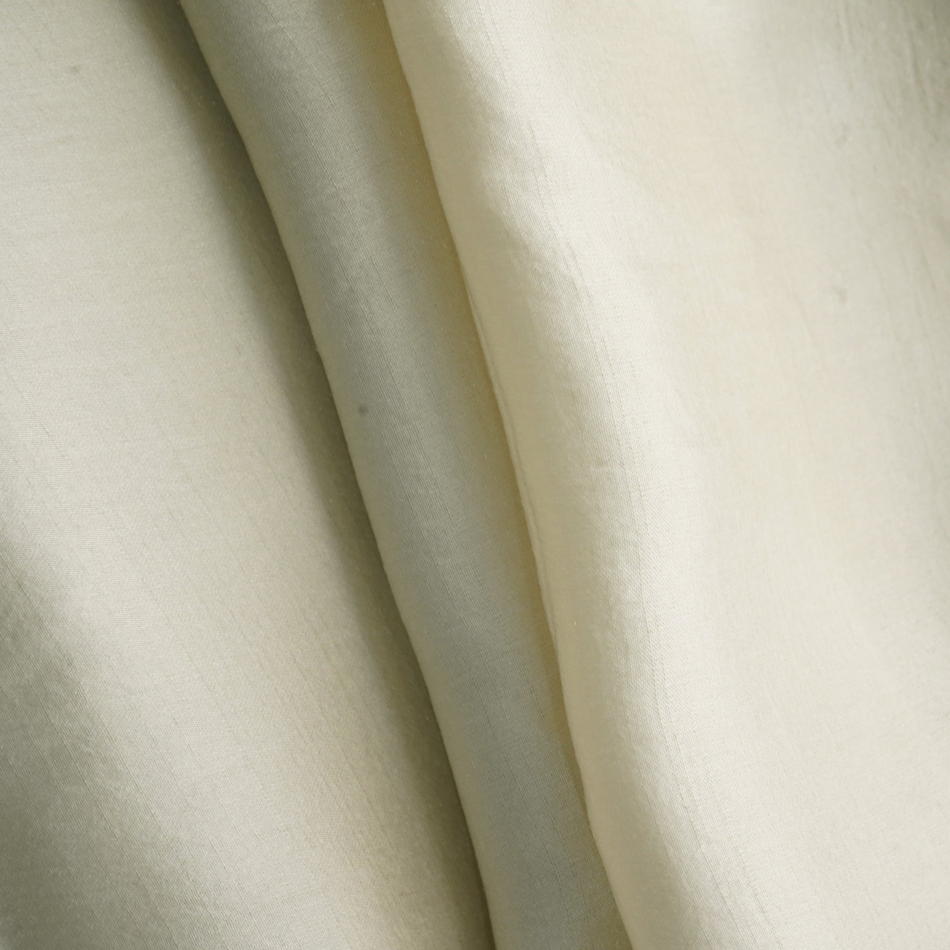 Light Beige Solid Bemberg Silk Fabric 13462