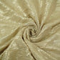 Light Gold With Plated Chiffon Foil Fabric LI-32170