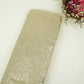 Light Gold With Plated Chiffon Foil Fabric LI-32170