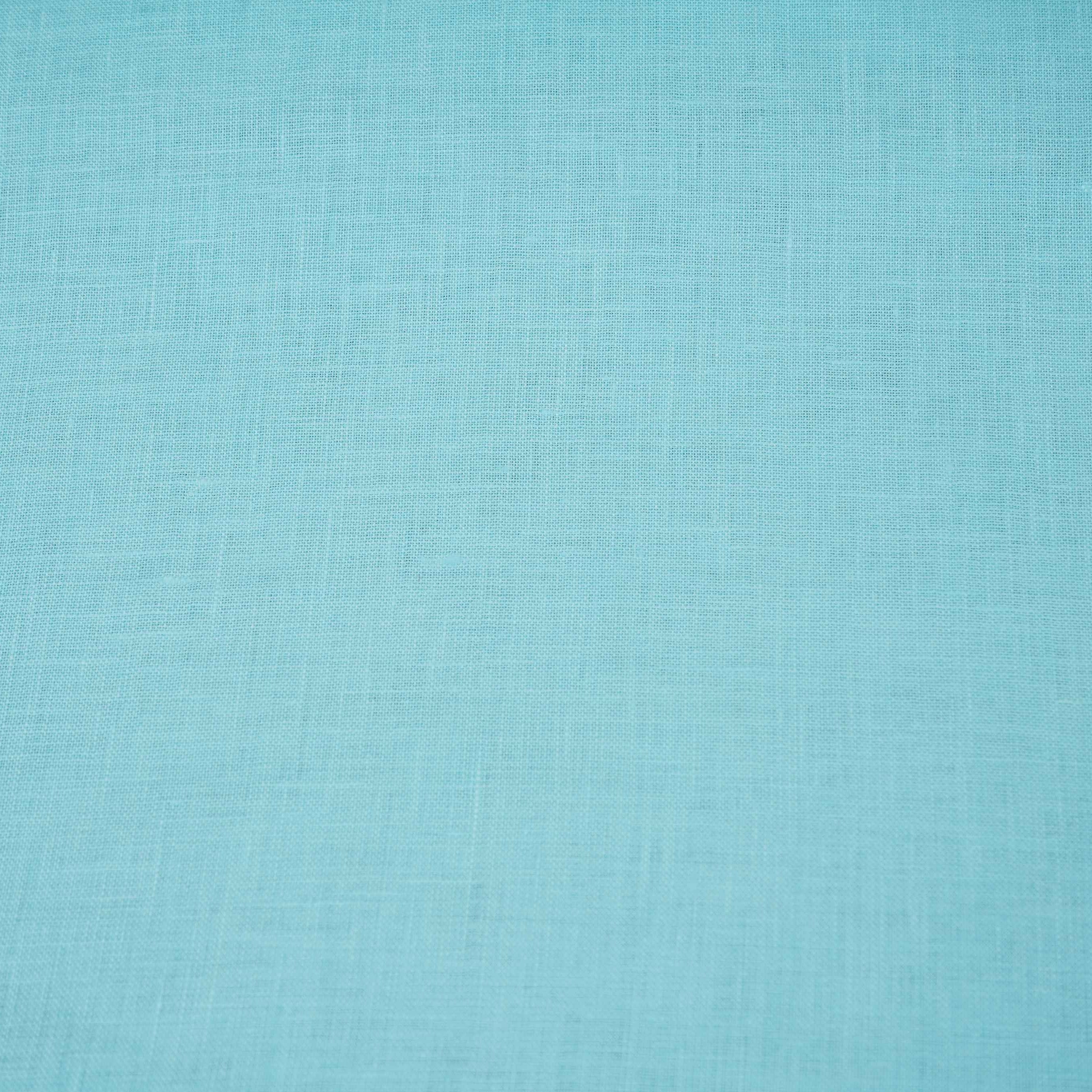 Sky Blue Solid Pure Linen 60 Lea Fabric UT-30494 - TradeUNO