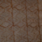 Dark Mustard Geometrical Batik Print Modal Satin Fabric EEG-32469