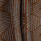 Dark Mustard Geometrical Batik Print Modal Satin Fabric EEG-32469