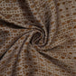 Grey Block Batik Print Modal Satin Fabric EEG-32477