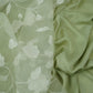 Grey Floral Jaal Embroidery 27 Gm Organza Fabric GPF-32691