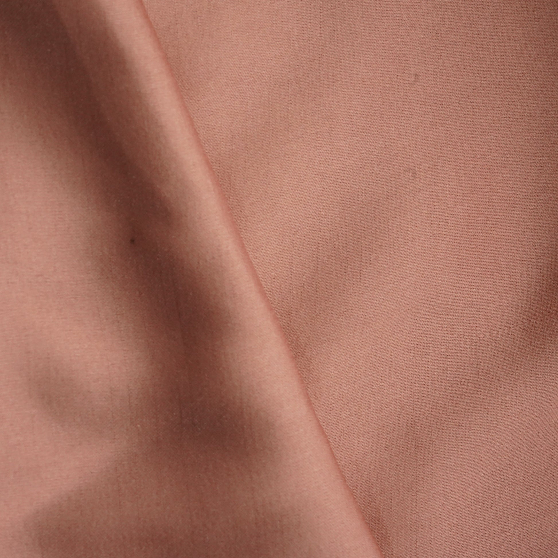 Peach Pink Solid Bemberg Silk Fabric 13435