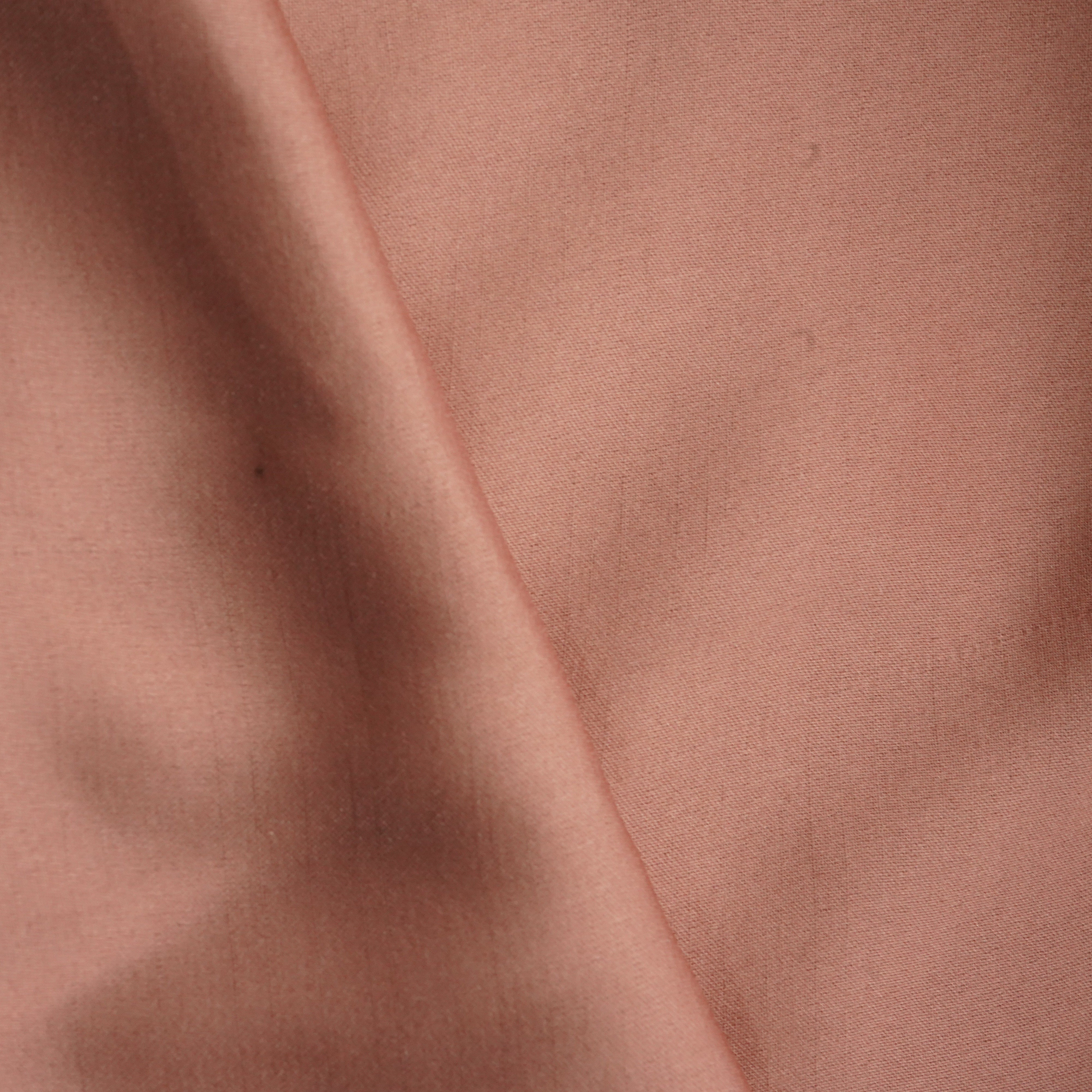Peach Pink Solid Bemberg Silk Fabric 13435