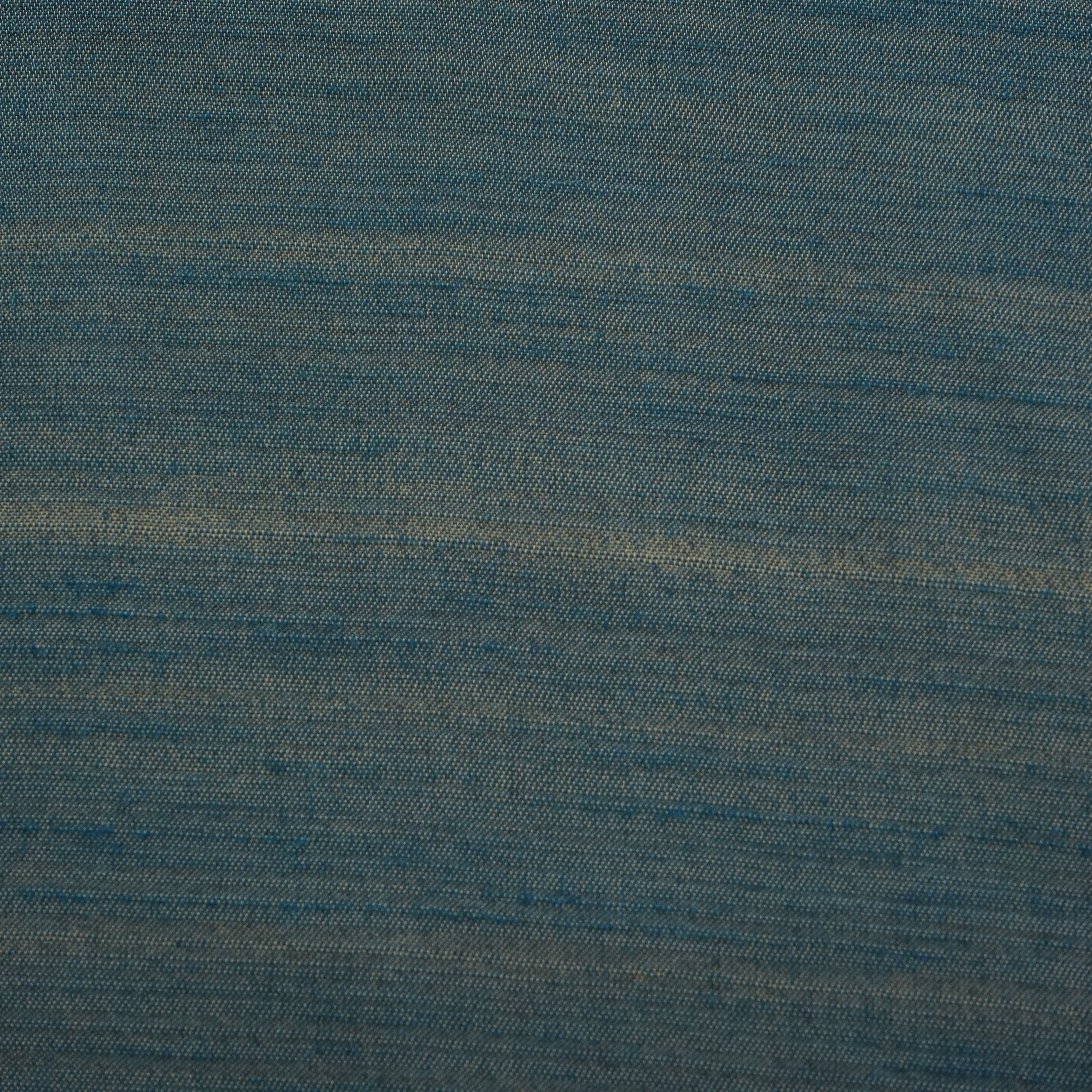Blue Solid Bemberg Silk Fabric 14936
