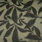 Black floral with stripes print Organza Fabric VP-32011